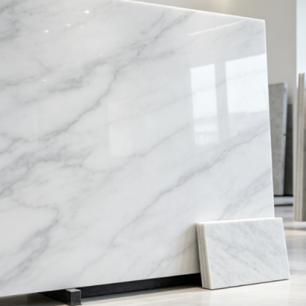 Light Grey Marble Slab