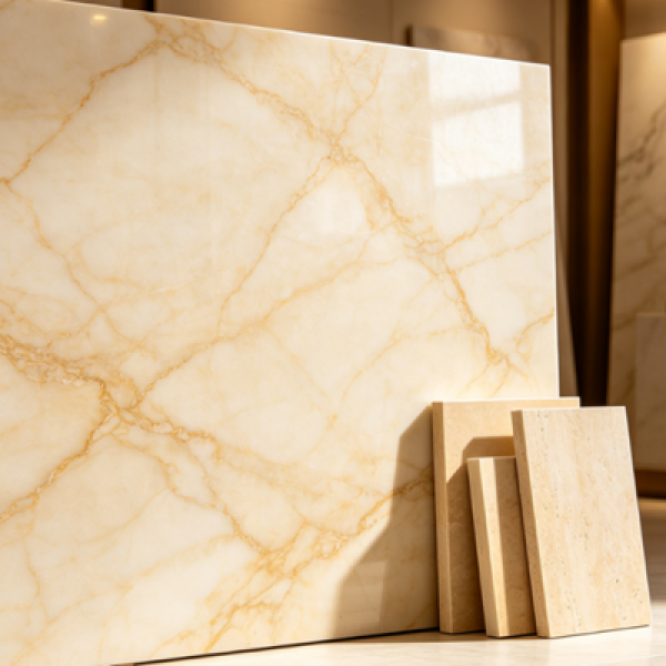 Beige Marble Slab