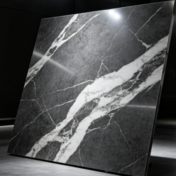 Dark Grey Marble Slab